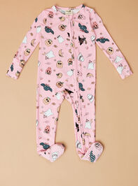 Spooky Sleepover Sleeper Detail 3 - TULLABEE