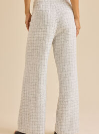 Devyn Tweed Pants Detail 5 - TULLABEE