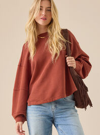 Cora Ribbed Pullover Detail 3 - TULLABEE