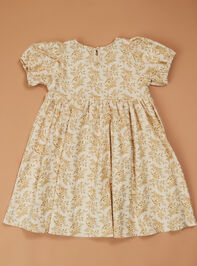 Hettie Puff Sleeve Dress Detail 2 - TULLABEE