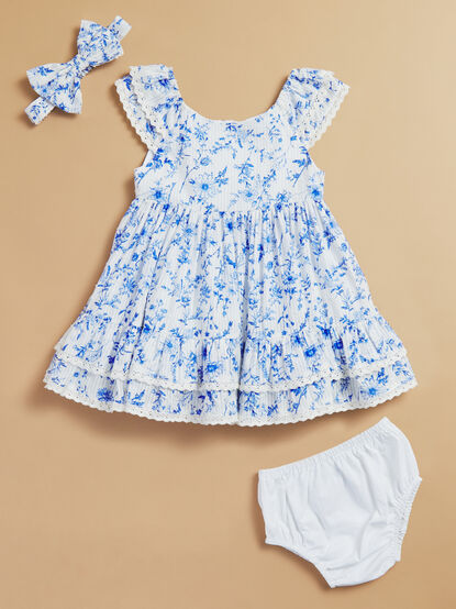 Maria Floral Dress and Bloomer Set - TULLABEE