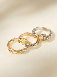Mixed Metal Ring Set - TULLABEE