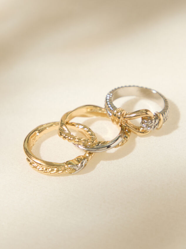 Mixed Metal Ring Set - TULLABEE