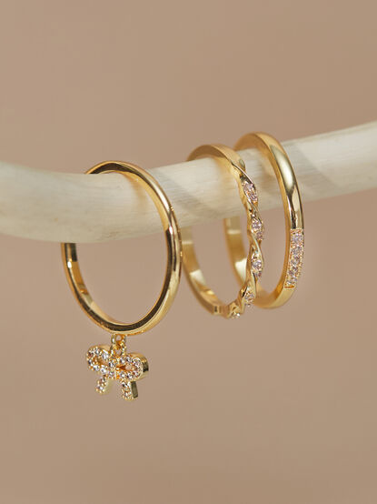 Ribbon Glow Ring Set - TULLABEE
