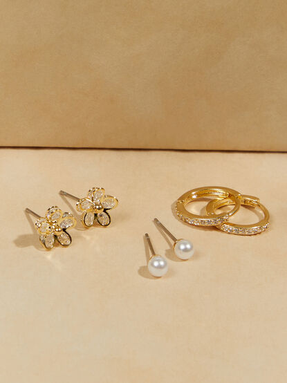 Karina Earring Set - TULLABEE