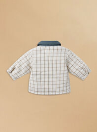 Ford Plaid Jacket By Rylee + Cru Detail 2 - TULLABEE