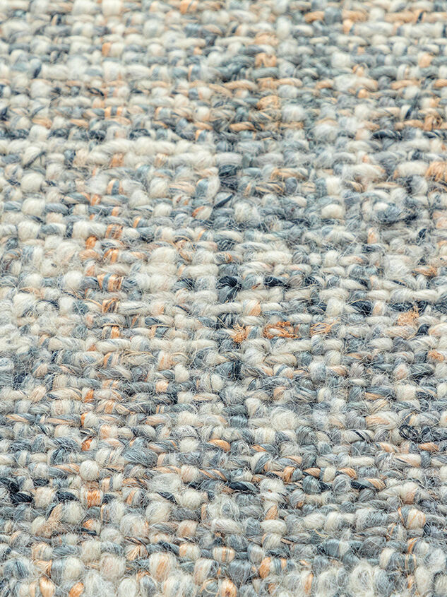 Birch Handwoven Rug Detail 4 - TULLABEE