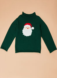 Santa Rollneck Sweater by Mudpie - TULLABEE