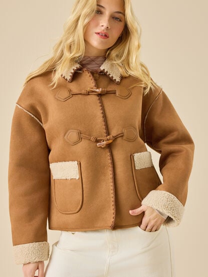Aven Suede Jacket - TULLABEE