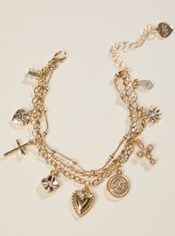 Bubble Charm Dangle Bracelet Set - TULLABEE