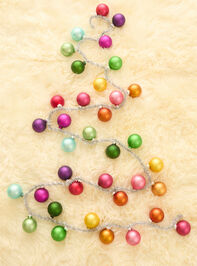 Colorful Christmas Tinsel Garland - TULLABEE