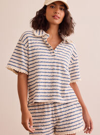Montauk Striped Polo - TULLABEE