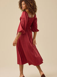 Jillie Satin Maxi Dress Detail 4 - TULLABEE