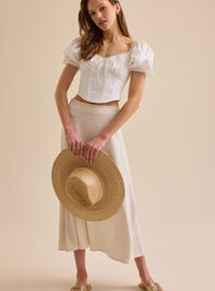 Rosalind Puffsleeve Corset Top Detail 3 - TULLABEE