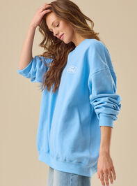 Snowy Bronco Pullover Detail 4 - TULLABEE