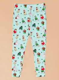 Festive Pups Lounge Set Detail 4 - TULLABEE