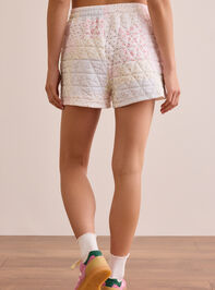 Move Free Patchwork Shorts Detail 5 - TULLABEE
