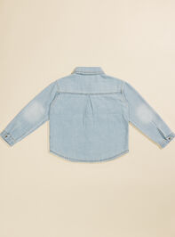 Finley Denim Button-Down Detail 4 - TULLABEE