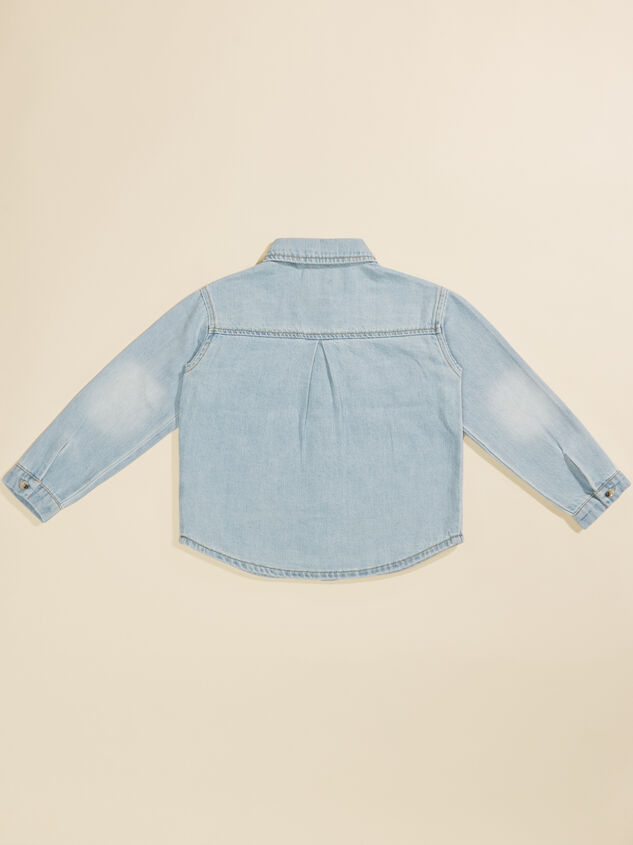 Finley Denim Button-Down Detail 4 - TULLABEE