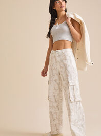 Makayla Camo Cargo Pants - TULLABEE