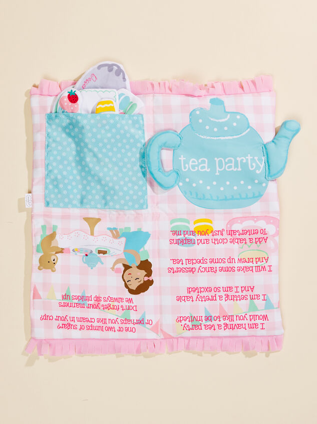 Tea Party Soft Book Detail 2 - TULLABEE