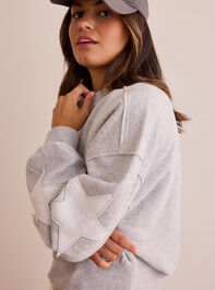 Rising Star Sweatshirt Detail 2 - TULLABEE