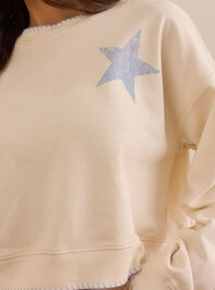 Reach For The Stars Pullover Detail 2 - TULLABEE