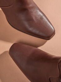 Catherine Tall Suede Stretch Boots Detail 4 - TULLABEE