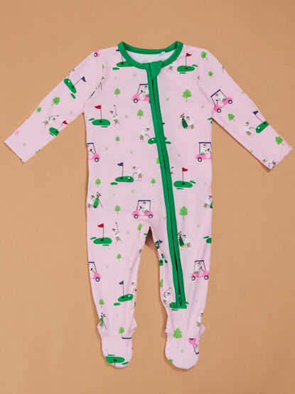 Dog Golf Ruffle Footie - TULLABEE