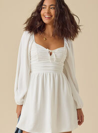 Bennett Mini Dress Detail 3 - TULLABEE