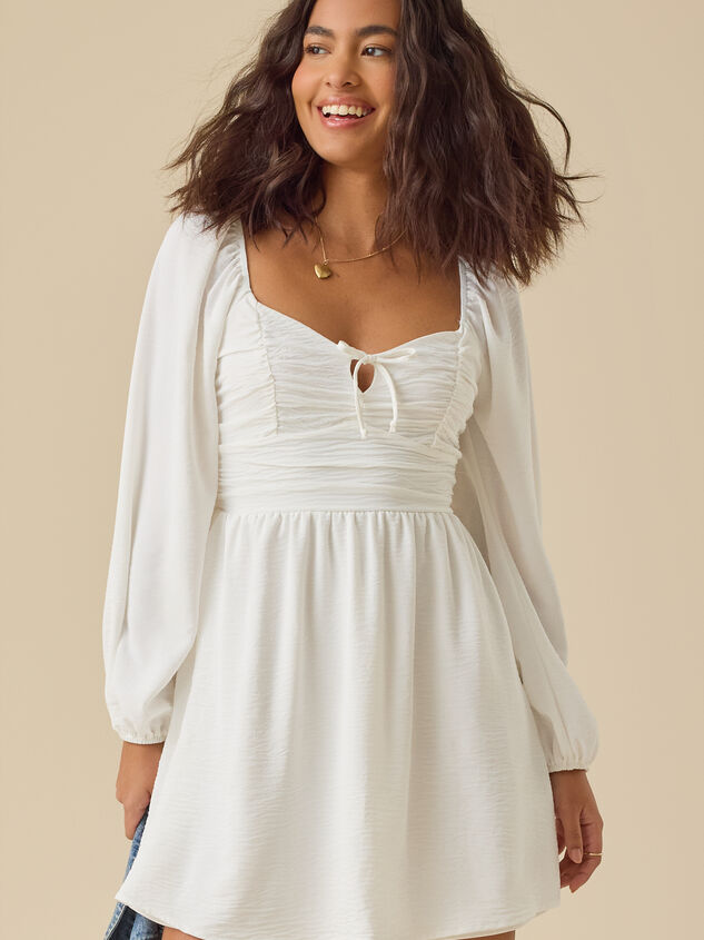 Bennett Mini Dress Detail 3 - TULLABEE