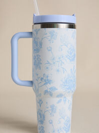 Toile Pattern Tumbler - TULLABEE