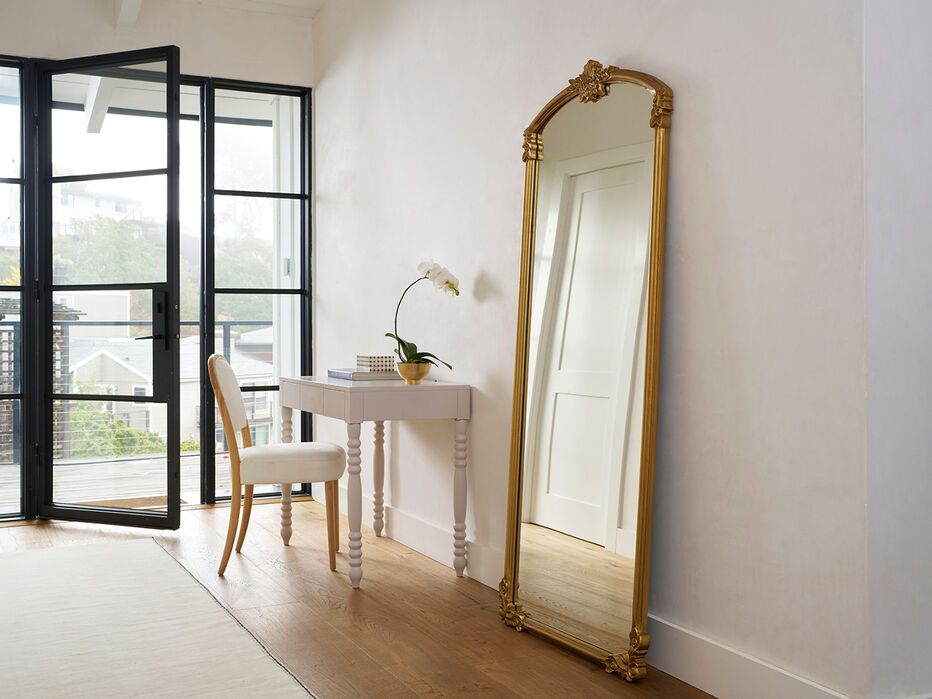 Amelie Gilded Wood Mirror - TULLABEE - 