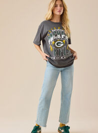 Packers Oversized Tee Detail 2 - TULLABEE