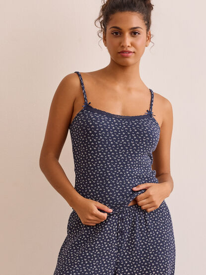 Chasing Petals Tank Top - TULLABEE