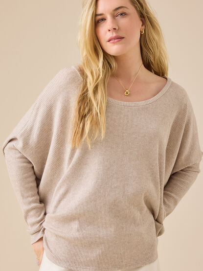 Tracie Waffle Knit Tunic - TULLABEE