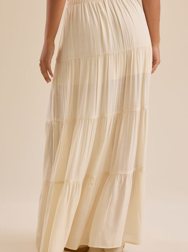 Amanda Maxi Skirt Detail 5 - TULLABEE