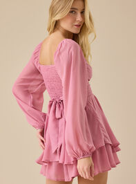 Lainey Double Layered Romper Detail 5 - TULLABEE