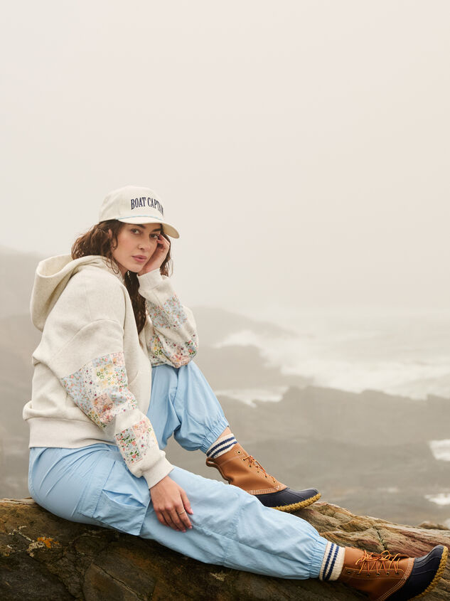 Champ Patchwork Hoodie - TULLABEE