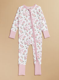 Amelia Floral Bow Sleeper - TULLABEE