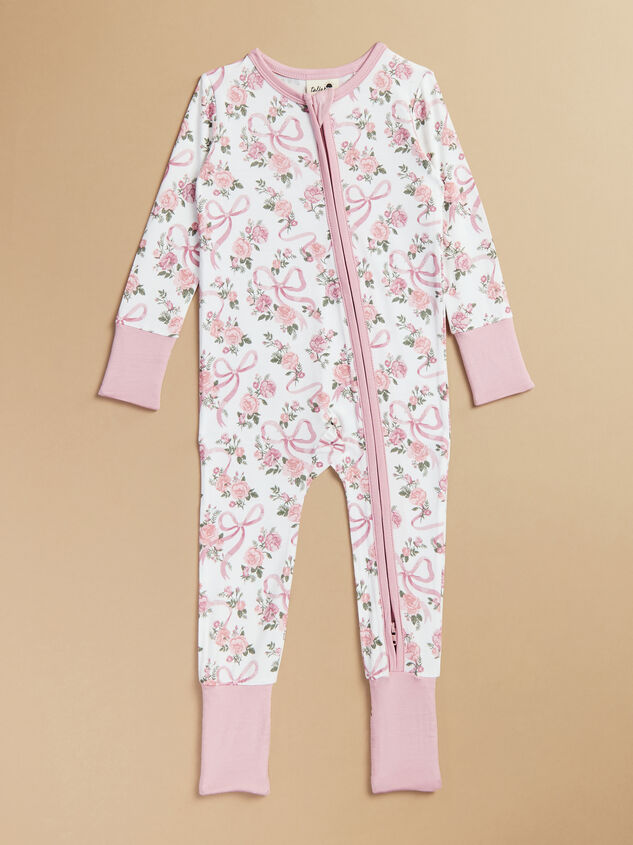 Amelia Floral Bow Sleeper - TULLABEE
