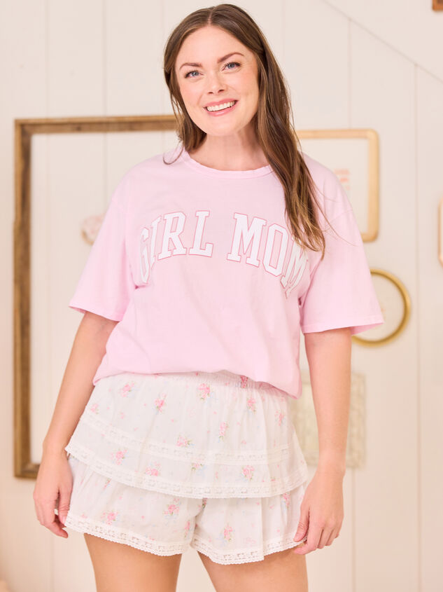 Girl Mom Graphic Tee - TULLABEE