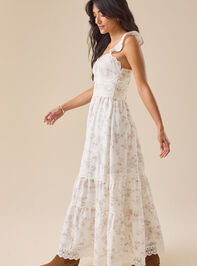 Stella Midi Dress Detail 3 - TULLABEE