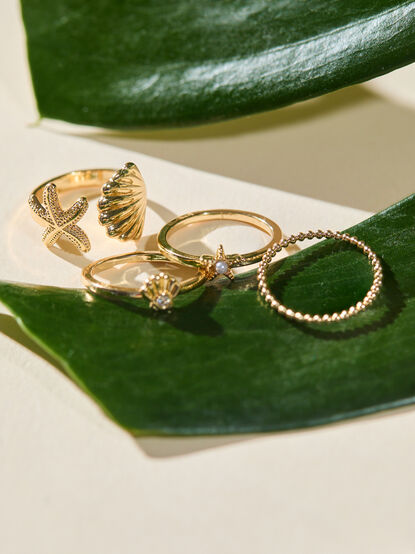 Coastal Ring Set - TULLABEE
