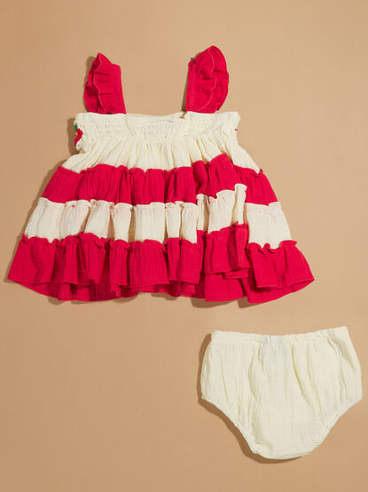 Strawberry Crochet Tank and Bloomer Set - TULLABEE