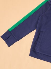 Stokes Stripe Jacket Detail 3 - TULLABEE