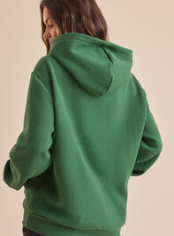 Grinchy Patchwork Hoodie Detail 7 - TULLABEE