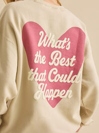 The Best Could Happen Pullover Detail 4 - TULLABEE