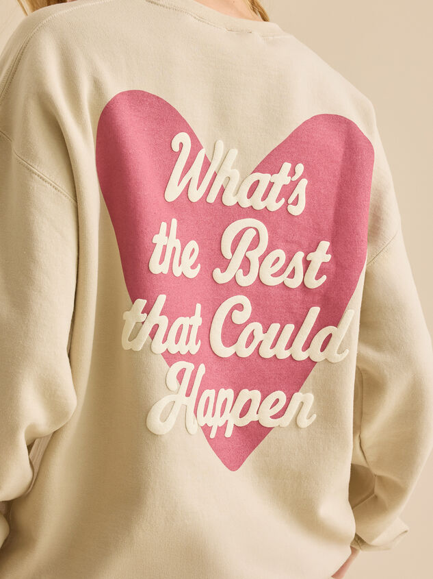 The Best Could Happen Pullover Detail 4 - TULLABEE