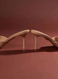 Elaine Peep Toe Stiletto Detail 3 - TULLABEE